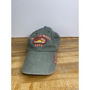 VTG Caribbean Side Riviera Maya‎ 1970 Adjustable Baseball Hat Embroidered